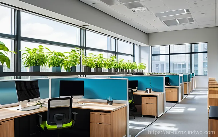 비용 절감을 위한 사내 정책 개선 사례 - Prompt 1: Smart, Energy-Efficient Office of the Future**