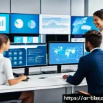 비즈니스 원가 절감을 위한 소프트웨어 도구 소개 - **Prompt 1: Seamless Business Automation and Enhanced Productivity**
    "A group of diverse profess...