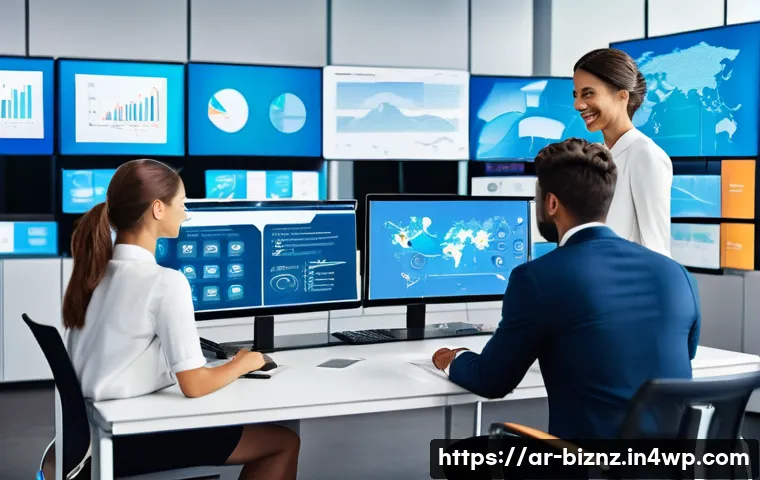 비즈니스 원가 절감을 위한 소프트웨어 도구 소개 - **Prompt 1: Seamless Business Automation and Enhanced Productivity**
    "A group of diverse profess...